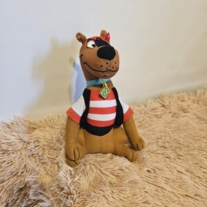 Toy Factory Scooby Doo Pirate Stuffed Animal Plush Toy  9”
